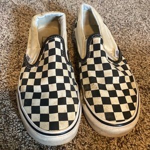 Checkered Vans